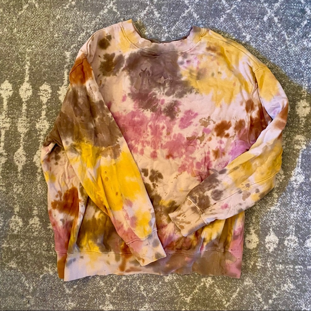 Tie dye sweat suit set